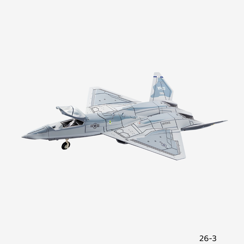 Xuja_26_3_ Mô Hình Máy Bay Tàng Hình Yf_23 Tỉ Lệ 1:72