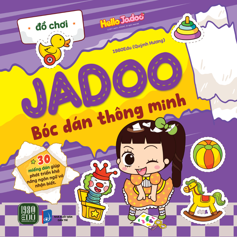 Jadoo Bóc Dán Thông Minh - Đồ Chơi