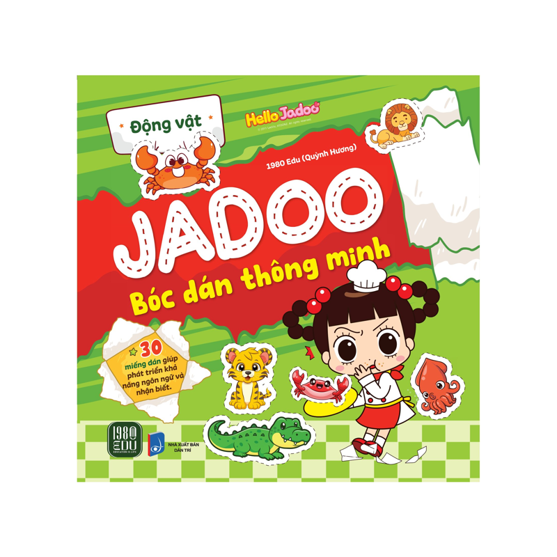 Jadoo Bóc Dán Thông Minh - Động Vật