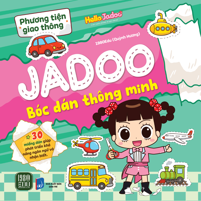 Jadoo Bóc Dán Thông Minh - Phương Tiện Giao Thông