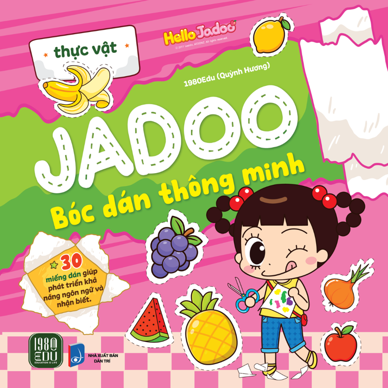 Jadoo Bóc Dán Thông Minh - Thực Vật