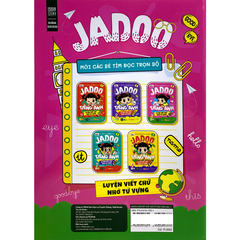 Jadoo Luyện Viết Chữ Nhớ Từ Vựng 03