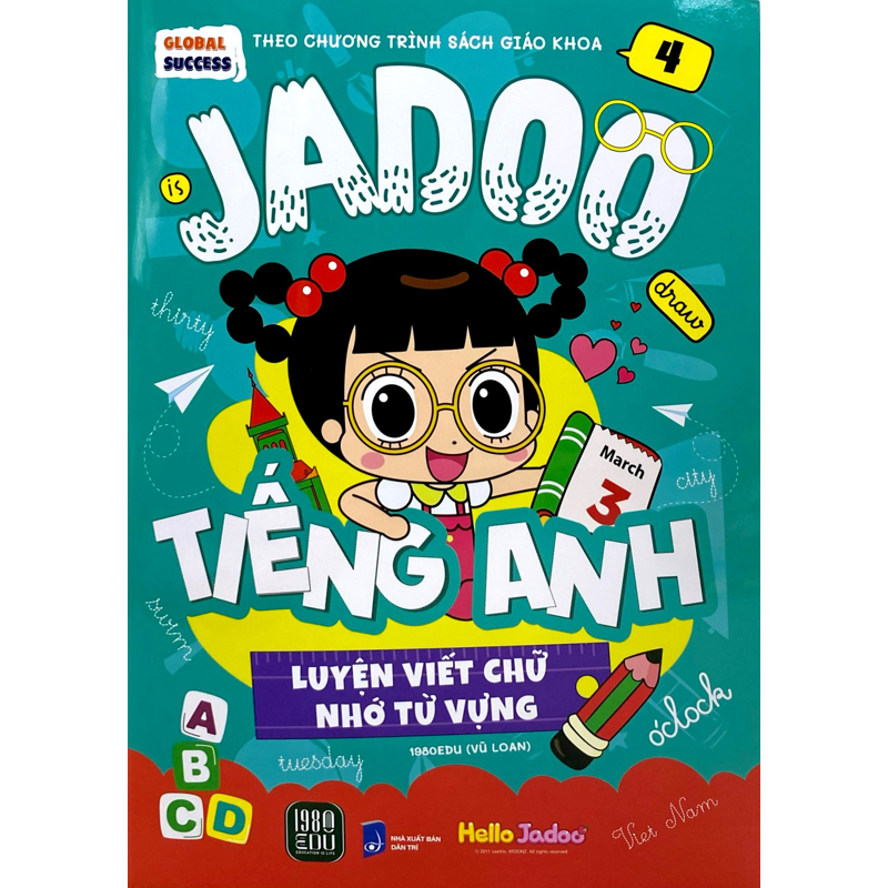 Jadoo Luyện Viết Chữ Nhớ Từ Vựng 04