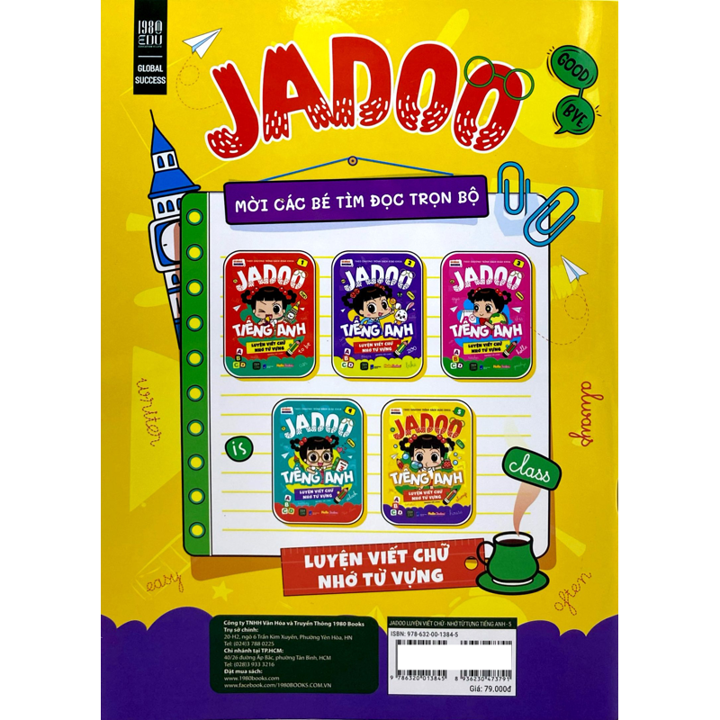 Jadoo Luyện Viết Chữ Nhớ Từ Vựng 05