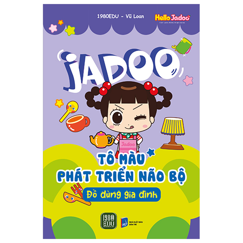 Jadoo Tô Màu Phát Triển Não Bộ - Đồ Dùng Gia Đình