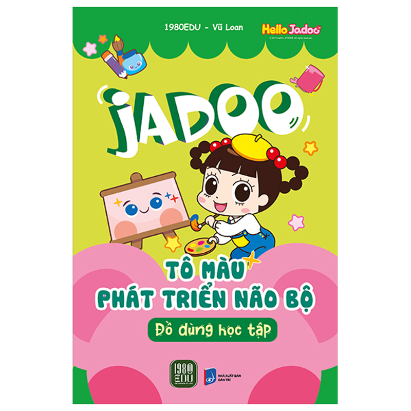 Jadoo Tô Màu Phát Triển Não Bộ - Đồ Dùng Học Tập