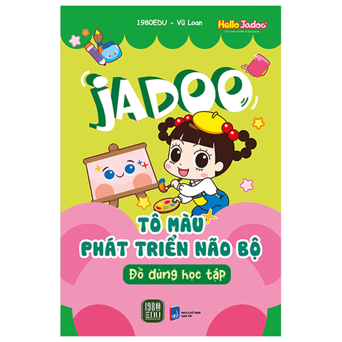 Jadoo Tô Màu Phát Triển Não Bộ - Đồ Dùng Học Tập