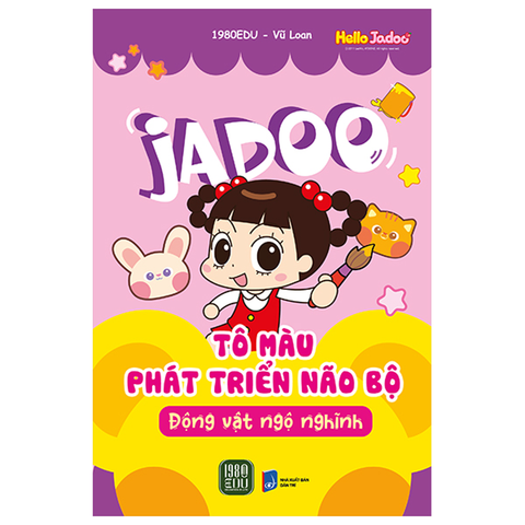 Jadoo Tô Màu Phát Triển Não Bộ - Động Vật Ngộ Nghĩnh