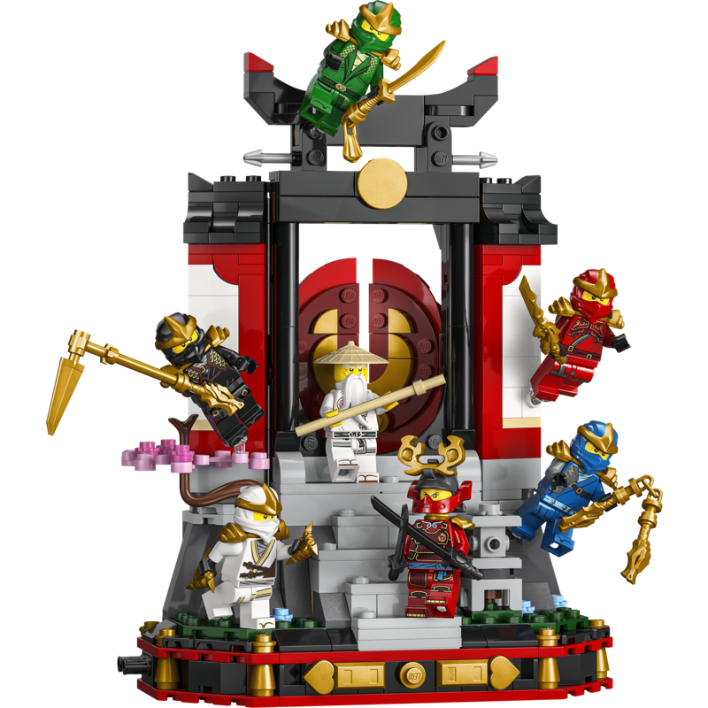 Lego Ninjago Ninja Character Display 15th Anniversary 71866 (Vta)