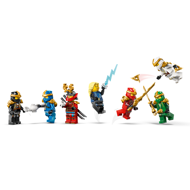 Lego Ninjago Ninja Character Display 15th Anniversary 71866 (Vta)