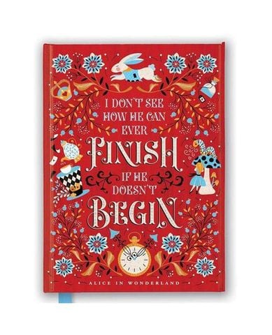 Jenny Zemanek: Alice's Adventures in Wonderland - Notebook