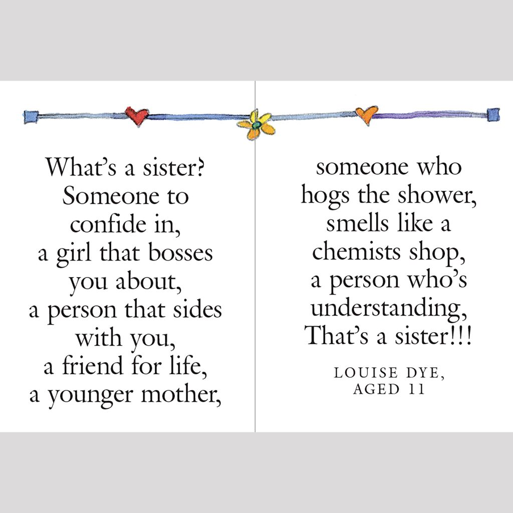 For My Lovely Sister