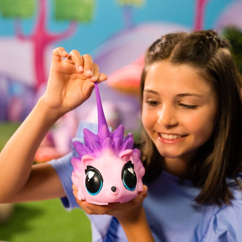 Jiggly Pets Thú Cưng Nhím Tím Lộn Nhào JP015-PI