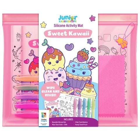 Jr Kaleidoscope Cute Kawaii Silicone Games Mat