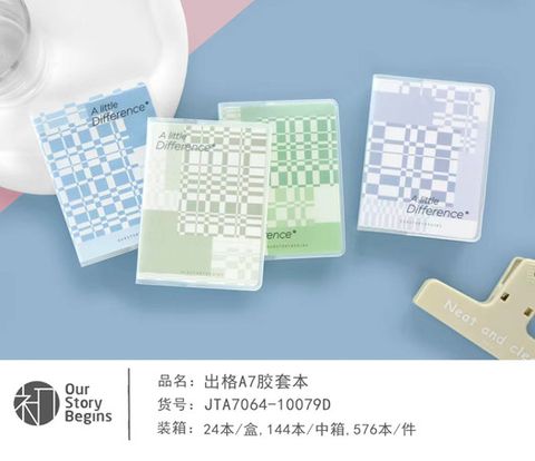 Sổ Bìa Nhựa A7 Jta7064-10079D H/24 Ch Shands