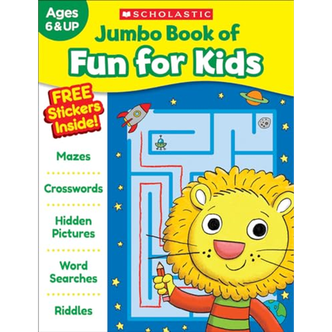 Jumbo Book of Fun for Kids