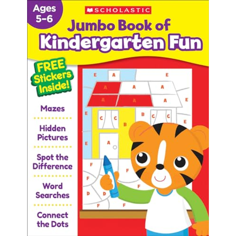 Jumbo Book of Kindergarten Fun