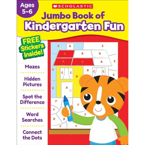 Jumbo Book of Kindergarten Fun