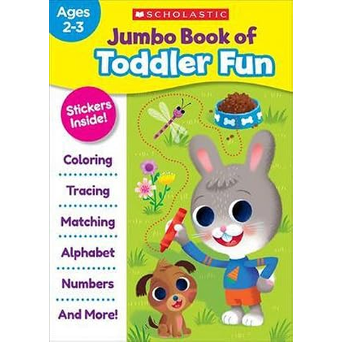 Jumbo Book of Toddler Fun