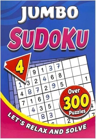 Jumbo Sudoku Book 4