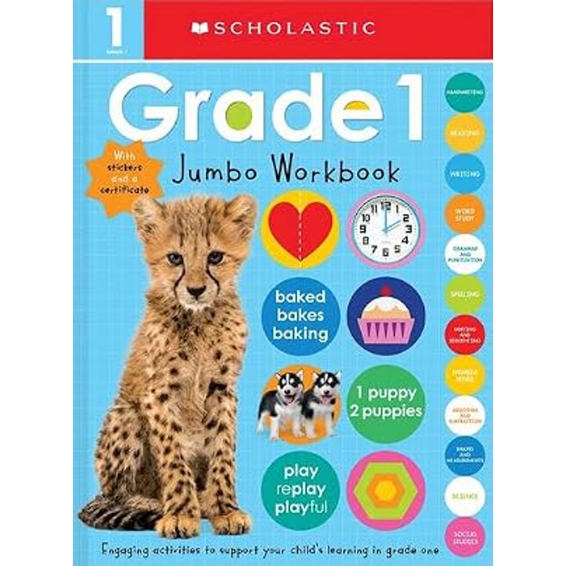 Jumbo Workbook: First Grade