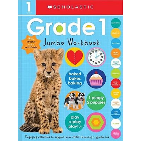 Jumbo Workbook: First Grade