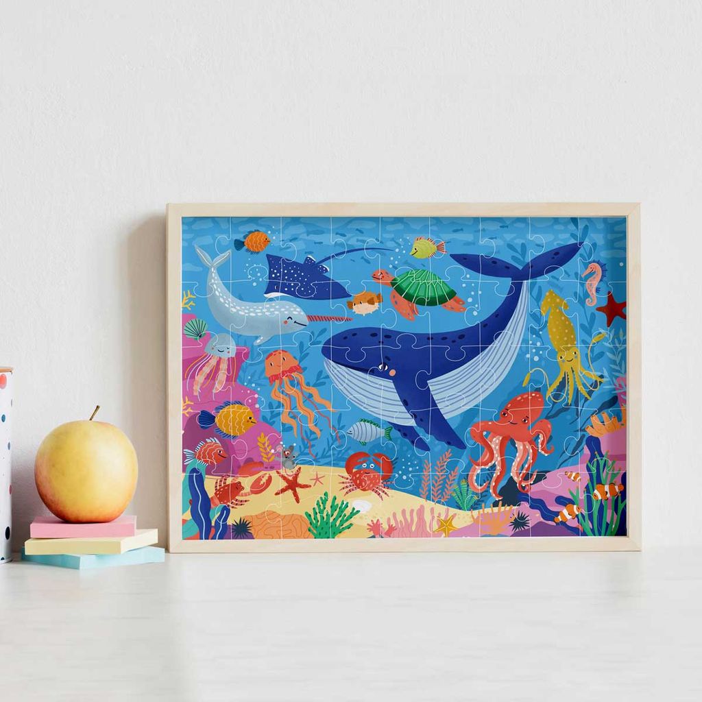 Junior Jigsaw Carry & Play Under the Sea (45 pieces)