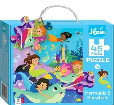 Junior Jigsaw Small: Mermaids & Narwhals