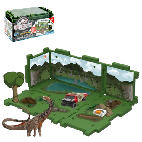 Toy Monster Sa Bàn Jurassic World: Thung Lũng Titanosaurus VALLEY/T02444