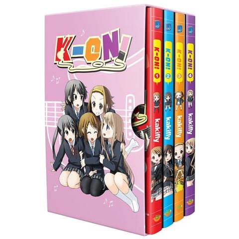 Boxset K-On (Bộ 4 cuốn)