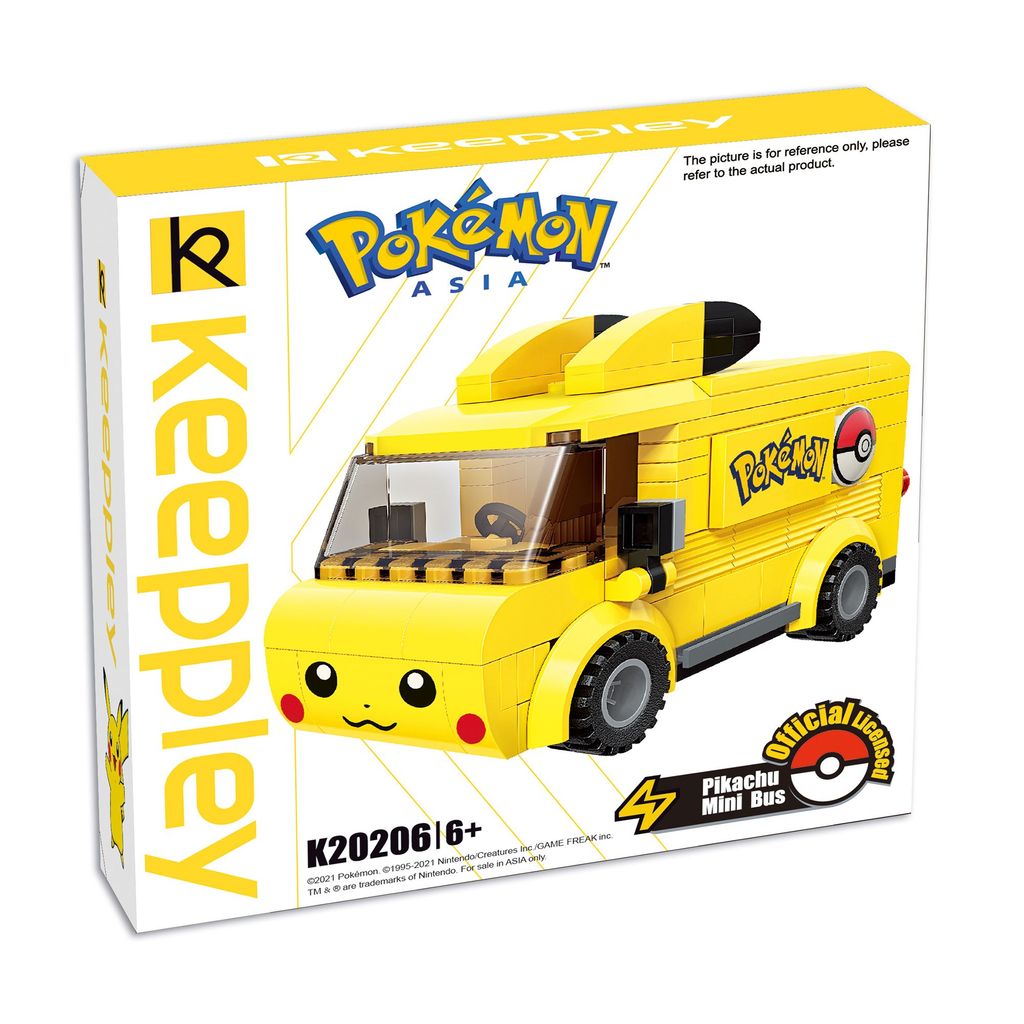 Keeppley Pokemon Lắp Ráp Pikachu Mini Bus K20206 (Simba)