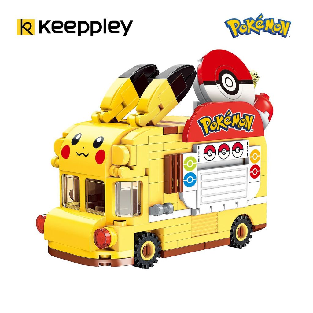 Keeppley Pokémon Lắp Ráp Xe Pokeball K20214 (Simba)