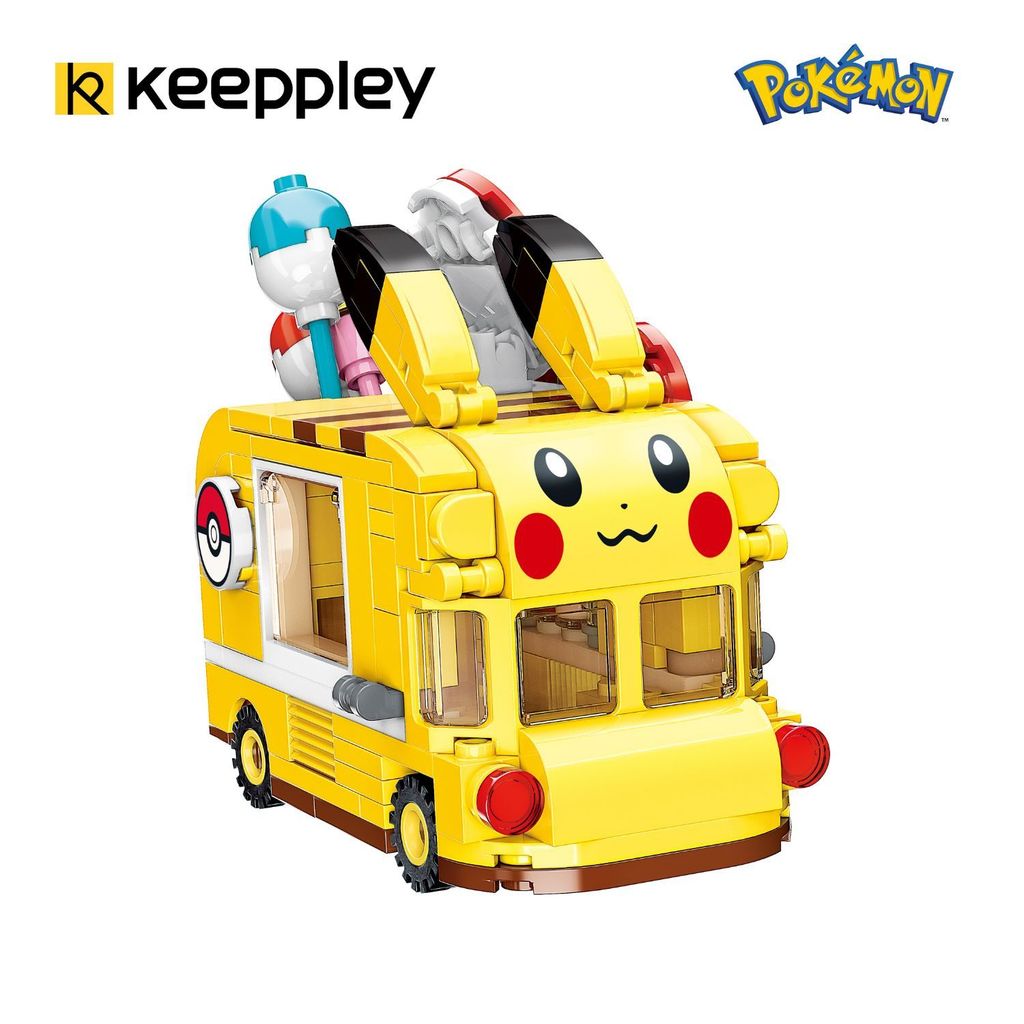 Keeppley Pokémon Lắp Ráp Xe Pokeball K20214 (Simba)