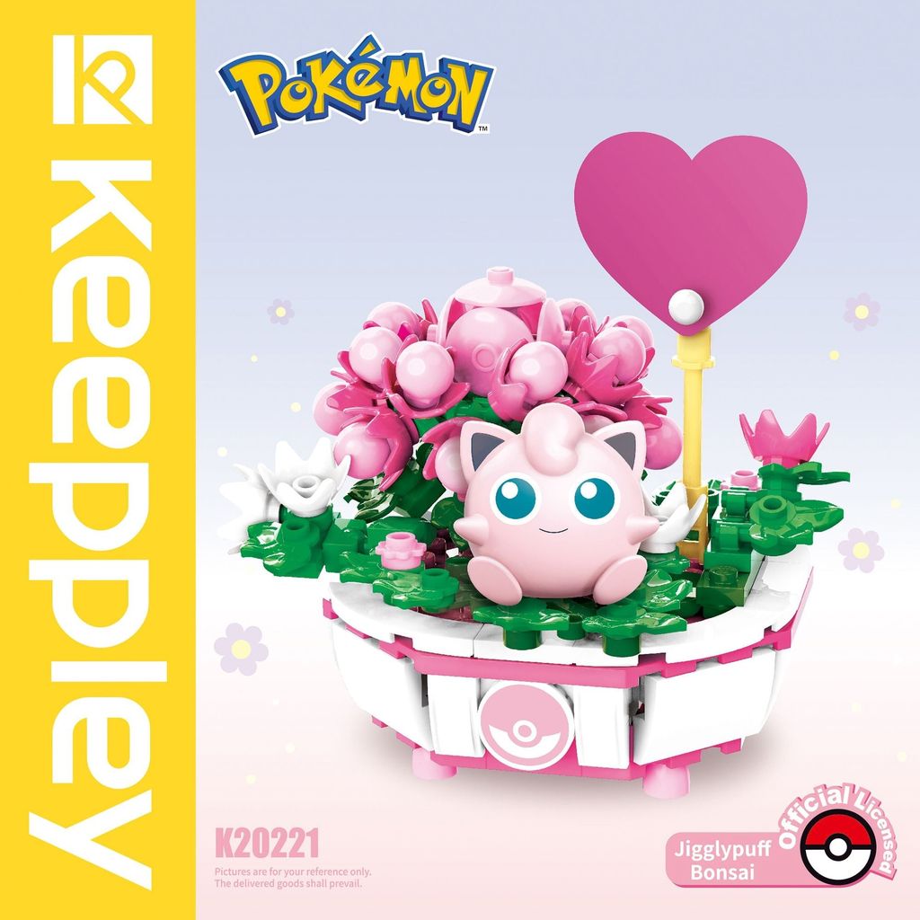 Keeppley Pokemon Lắp Ráp Bonsai Series Jigglypuff K20221