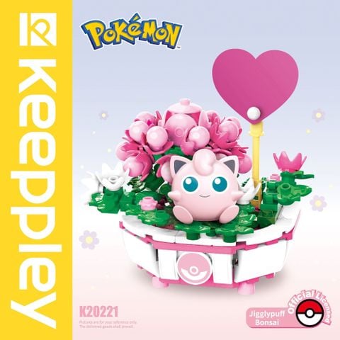 Keeppley Pokemon Lắp Ráp Bonsai Series Jigglypuff K20221