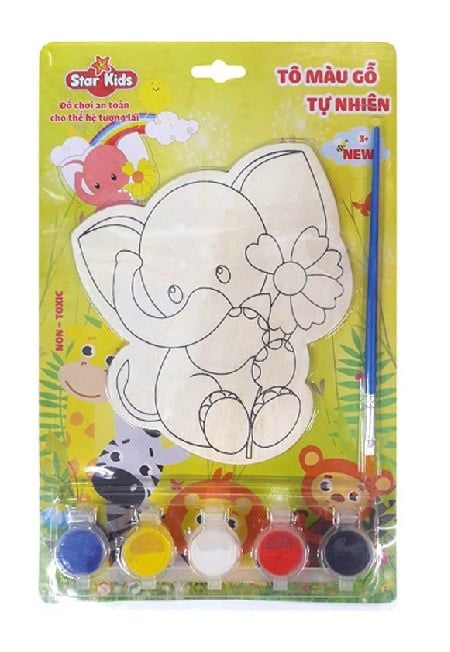 Bộ Tô Gỗ Con Voi