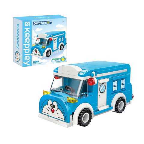 Đồ Chơi Lắp Ráp KEEPPLEY Doraemon Mini Car Bus K20407