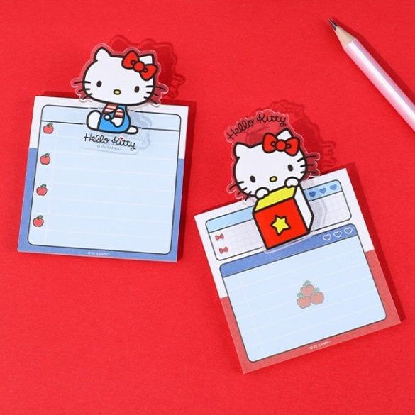 Hello Kitty - Giấy Note Kèm Kẹp Gubkt84246 Kt (18X/H)