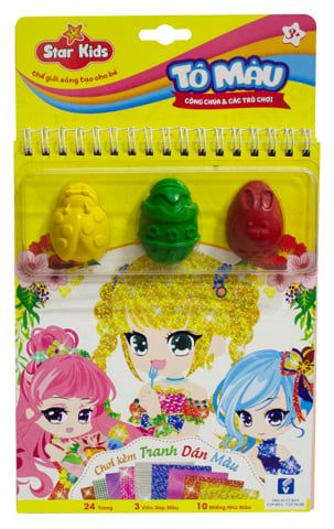 Tô Màu Công Chúa & Các Trò Chơi K-802