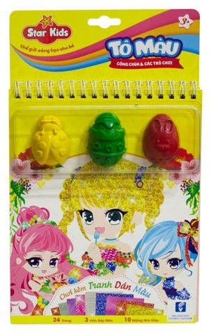 Tô Màu Công Chúa & Các Trò Chơi K-802