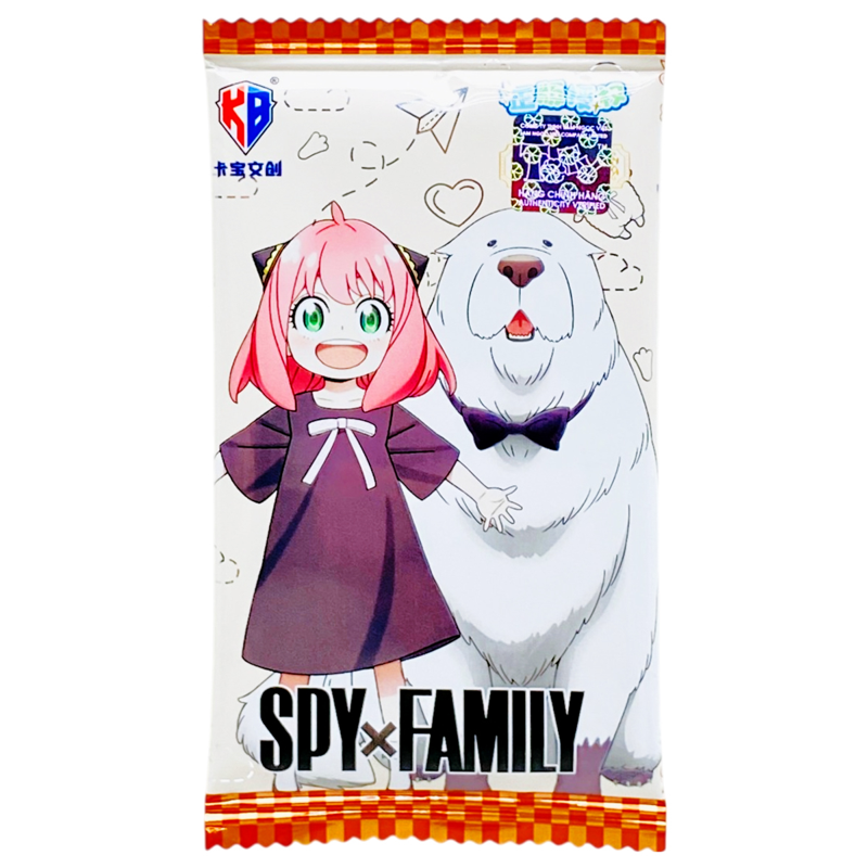 Kabao Card Bo Góc - Spy X Family - Series 1 V10 BX01 (Giao Mẫu Ngẫu Nhiên)