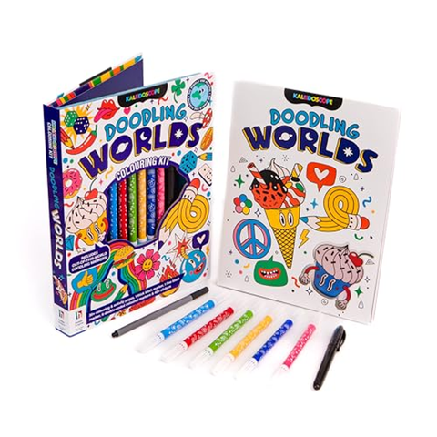Kaleidoscope Colouring Doodling Worlds