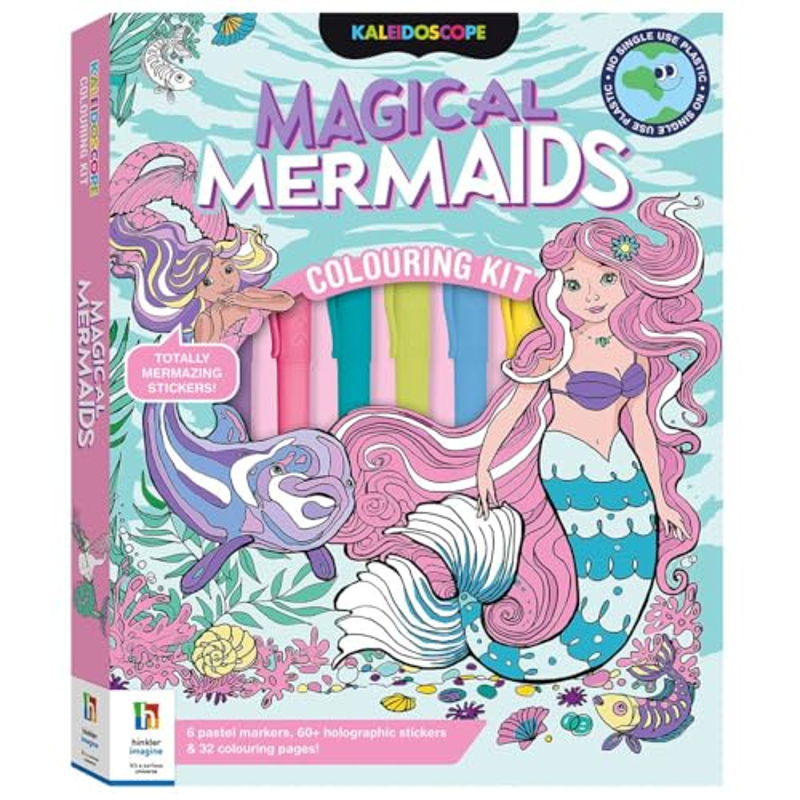 Kaleidoscope Colouring Kit Magical Mermaids