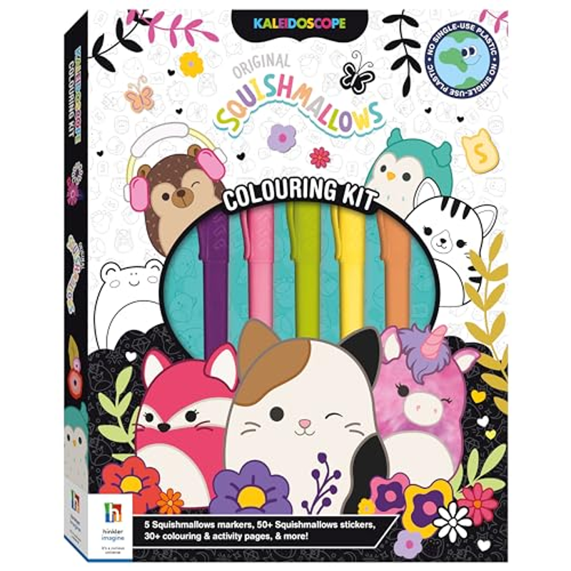 Kaleidoscope Colouring Squishmallows