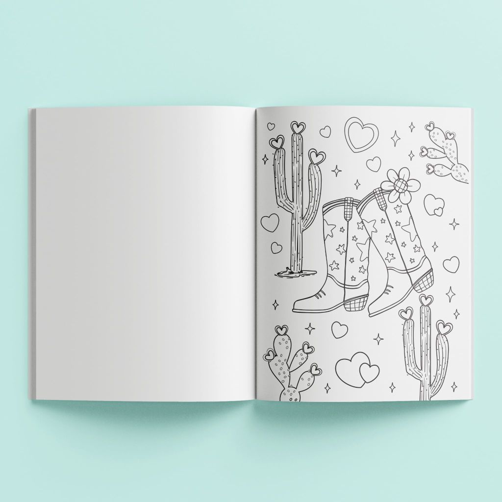 Kaleidoscope Colouring Scented Stickers Totally Iconic