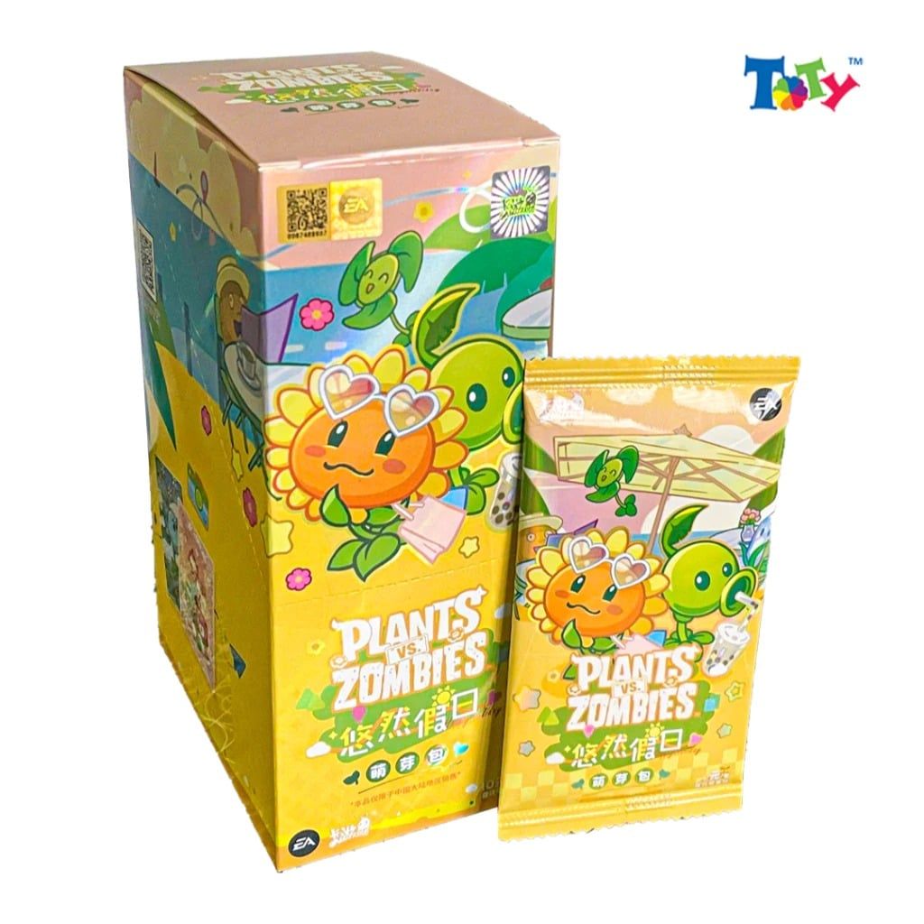 Kayou Card Bo Góc Plants Vs Zombies Garden Holiday KZ02