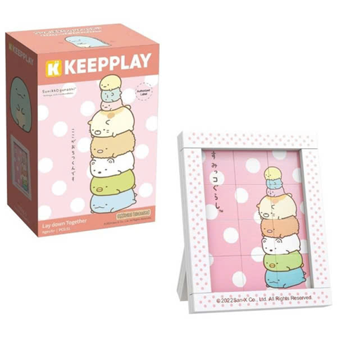 Keepplay Lắp Ráp Sumikko Mini Block Puzzle 77018 (Giao Mẫu Ngẫu Nhiên)
