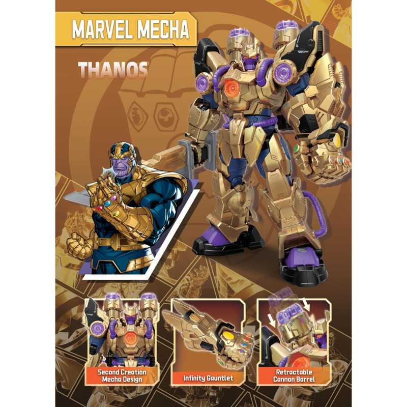 Keepplay Mô Hình Lắp Ráp Marvel Mecha Thanos 73054