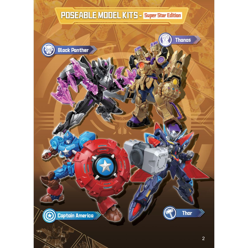 Keepplay Mô Hình Lắp Ráp Marvel Mecha Thanos 73054