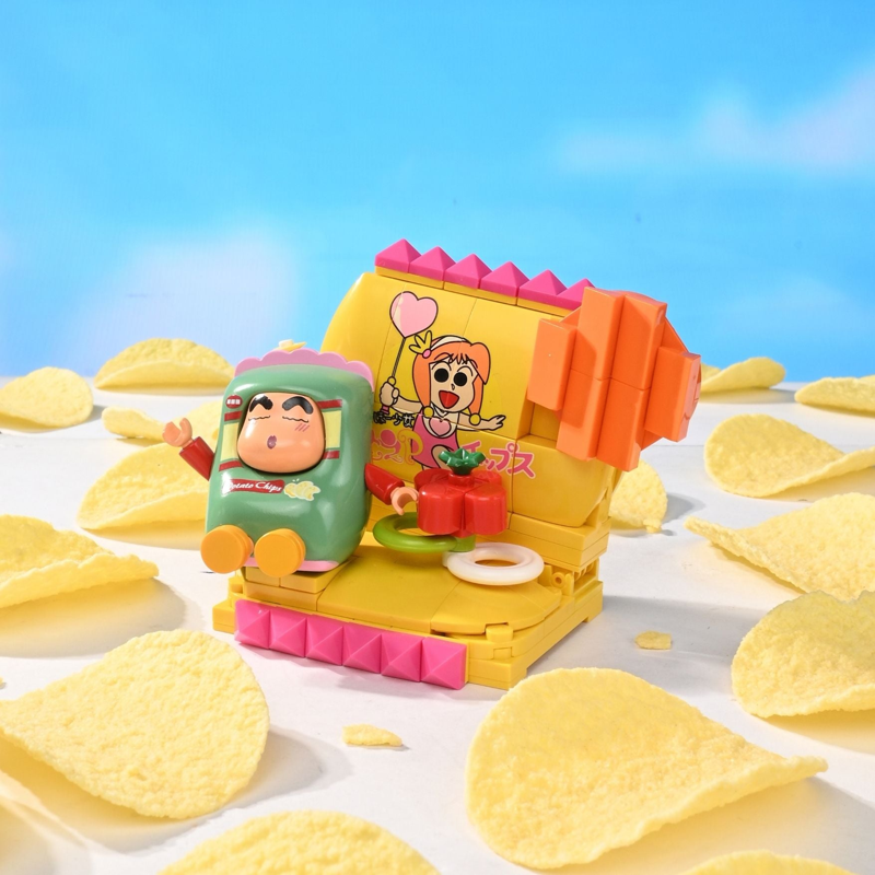 Đồ Chơi Lắp Ráp Keepplay Shinchan Magical girl moe-P chips K20625